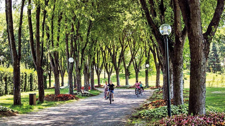 Yapraklar dökülürken doğa bir başka güzel
