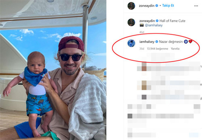 Halseyin nazar boncuğuna yorum yağdı: Şaka mısın sen