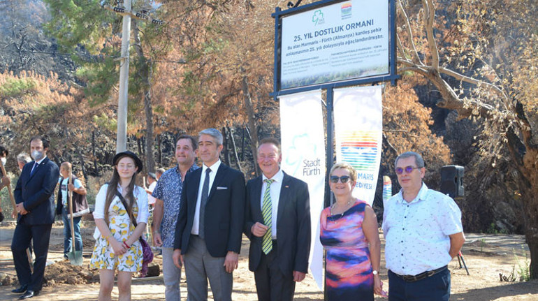 Marmaris’e ‘Dostluk Ormanı’