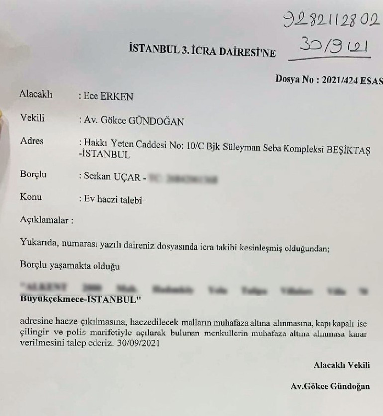 Ece’nin derdi para değil