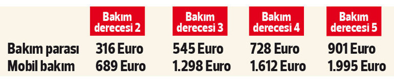 Gezici bakım hizmeti yardımları artacak