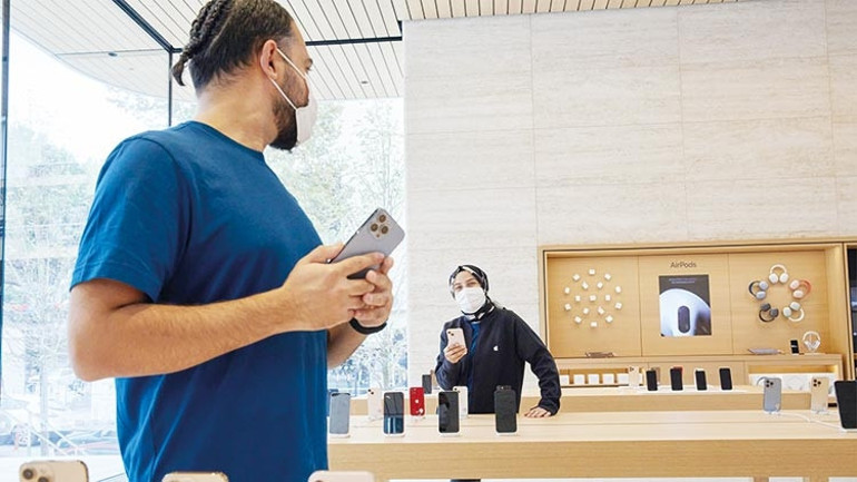 ‘Cadde’de Apple heyecanı