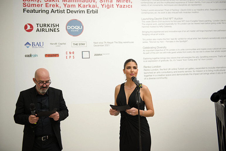21 sanatçının 120 eseri bu sergide buluştu