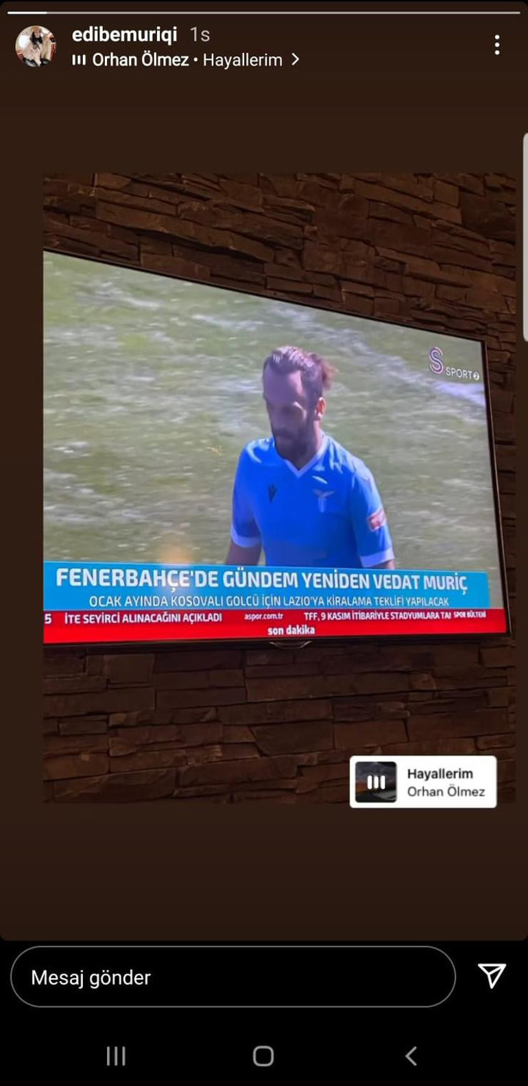 Vedat Muriqiin eşi transfer ateşini yaktı F.Bahçe...