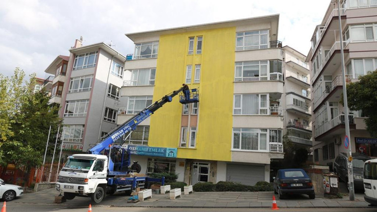 Sanata dönüşen duvarlar