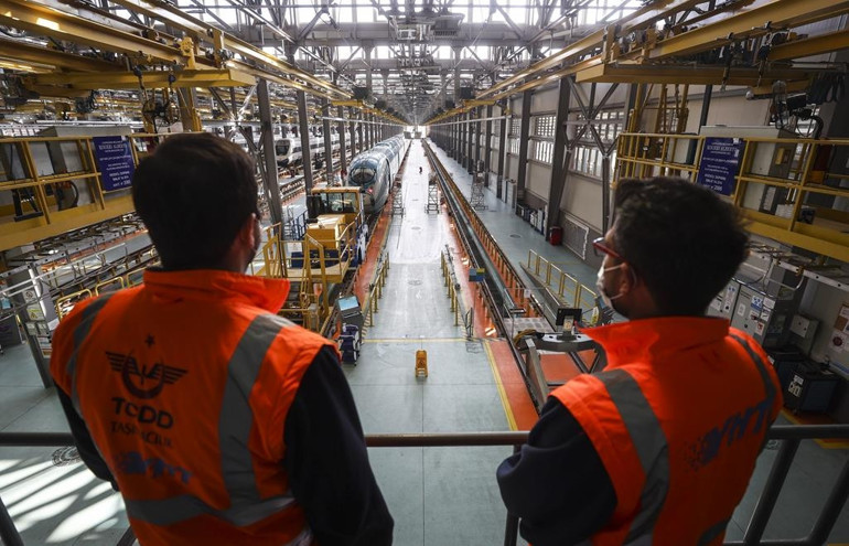 Tren de bakım da yüksek hızlı
