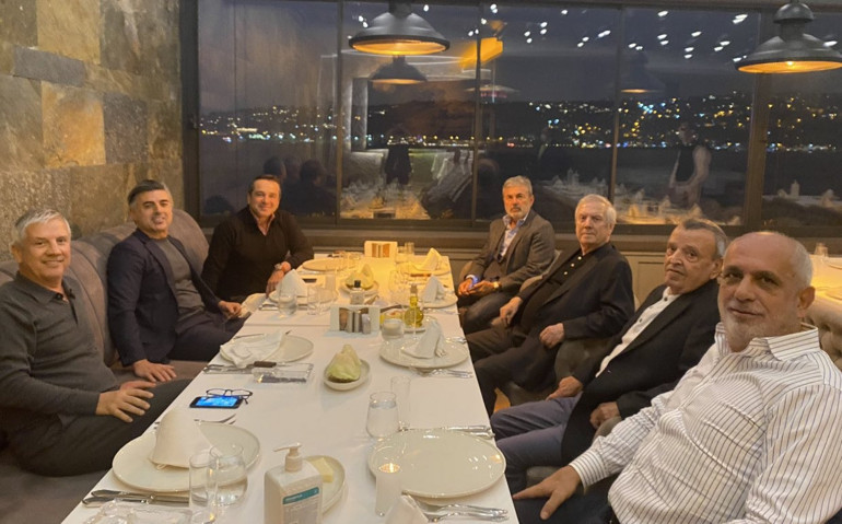 Aziz Yıldırım ve Aykut Kocamandan sürpriz buluşma Doğum gününde...