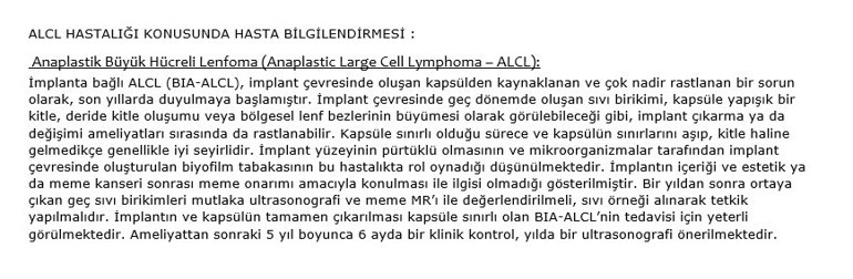 Meme implantları lenfomaya neden oluyor mu ‘İlk vaka 1997’de görüldü’
