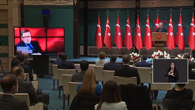 Son dakika: Kritik toplantı sonrası Cumhurbaşkanı Erdoğandan Türkkana sert tepki: Neresinden tutsanız alçaklık