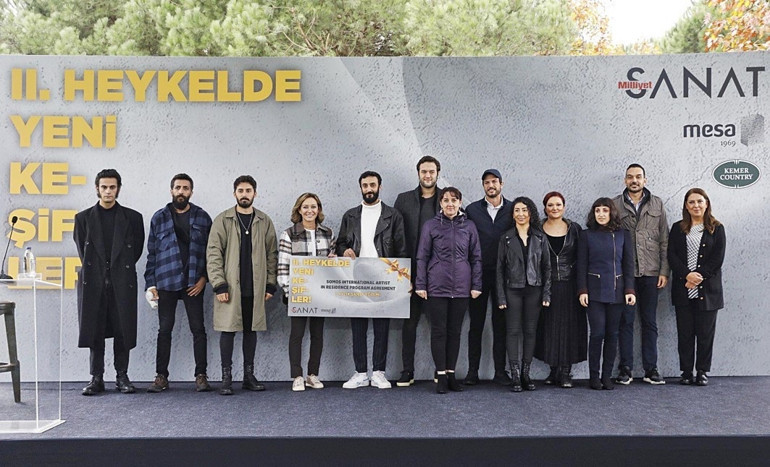 Heykel sanatına destek sergisi
