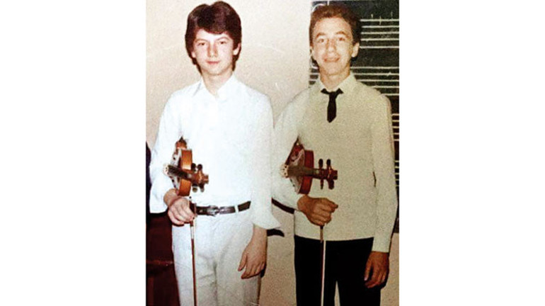 ‘Unkapanı’nda bir Batılı kemancı’