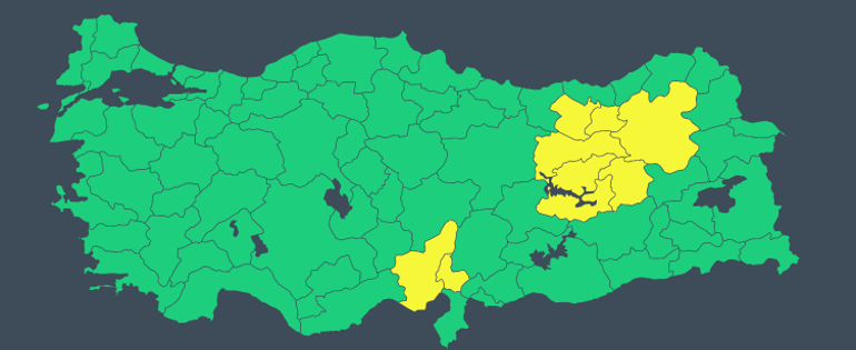 Son dakika... Meteoroloji duyurdu: Sıcaklık düşüyor... Çok sayıda kente kuvvetli yağış uyarısı