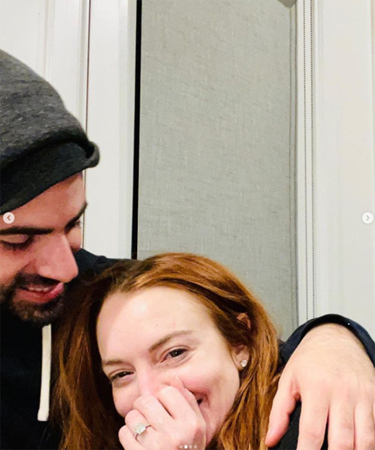 Aşkım, hayatım, ailem, geleceğim: Bir zamanların olaylı yıldızı Lindsay Lohan nişanını böyle duyurdu