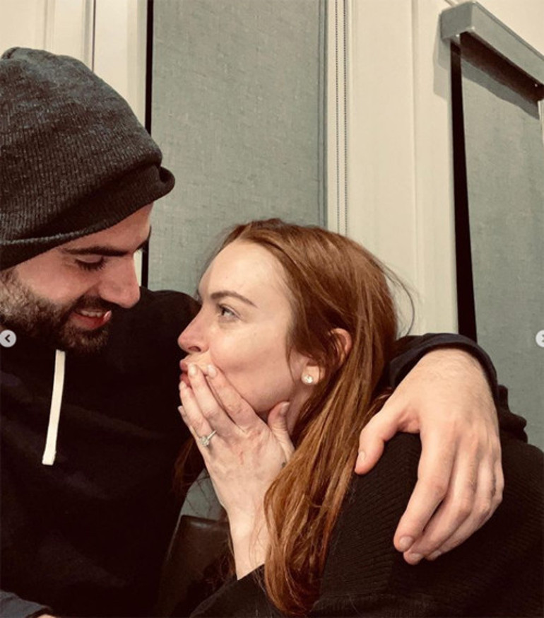Aşkım, hayatım, ailem, geleceğim: Bir zamanların olaylı yıldızı Lindsay Lohan nişanını böyle duyurdu