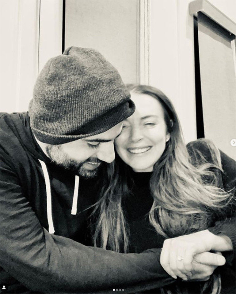 Aşkım, hayatım, ailem, geleceğim: Bir zamanların olaylı yıldızı Lindsay Lohan nişanını böyle duyurdu