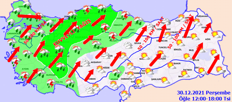 Lodos felaketi Meteorolojiden 67 kente sarı ve turuncu uyarı Sıcaklık azalıyor...