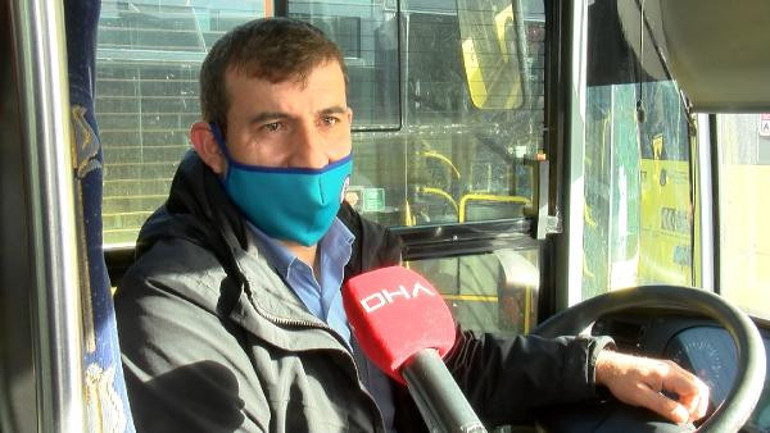 Köprüde motosiklet sürücülerine siper olan şoförler, o anları anlattı