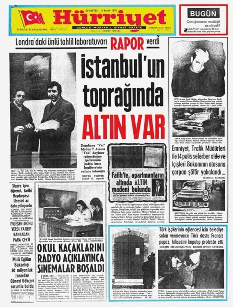 İstanbul’un taşı toprağı altın efsanesi