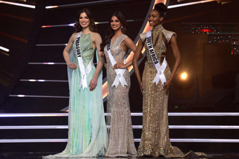 Hindistan güzeli Harnaaz Sandhu, 2021 Kainat Güzeli seçildi: Miyavlayarak tacı taktı