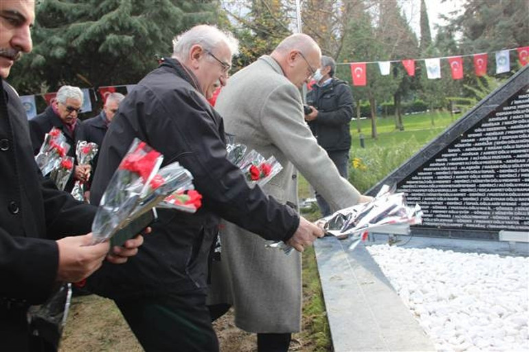 Manisada Sarıkamış Şehitleri anıtı törenle açıldı