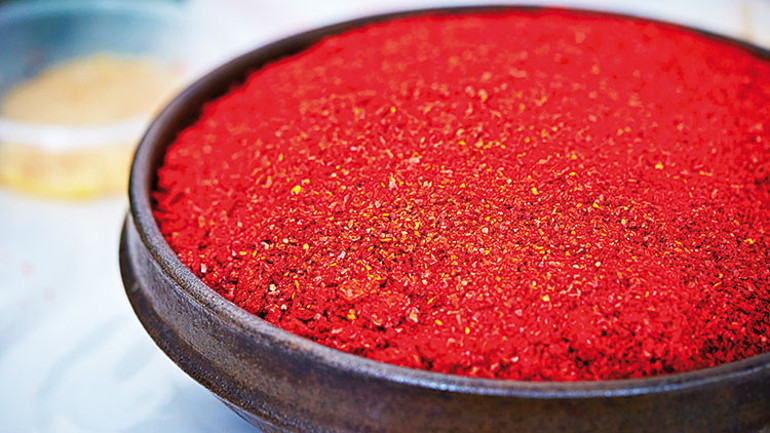 Yemeğin tadı tuzu...