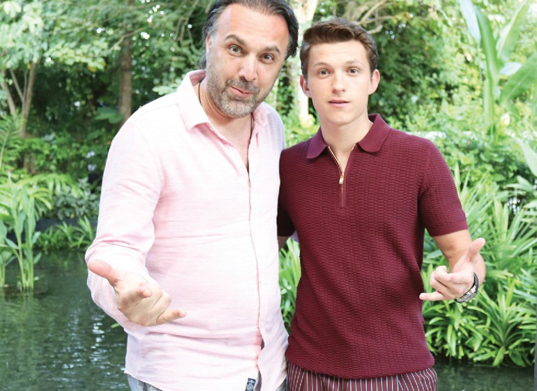 “Örümcek Adam” Tom Holland Kelebeke konuştu