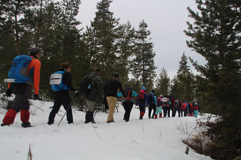 En güzel kış aktivitesi: Karda yürüyüş… | 6 ŞEHİR 10 ROTA