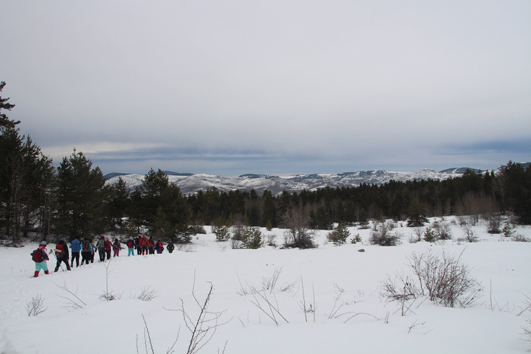 En güzel kış aktivitesi: Karda yürüyüş… | 6 ŞEHİR 10 ROTA
