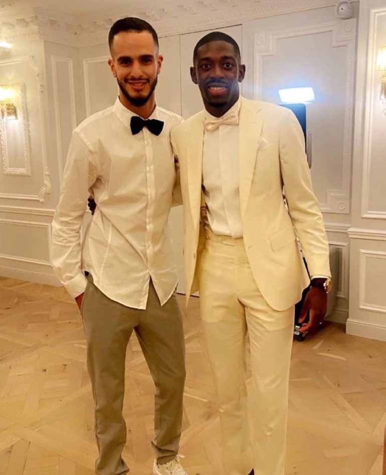 Barcelonanın yıldızı Ousmane Dembelenin düğünü çok konuşuldu