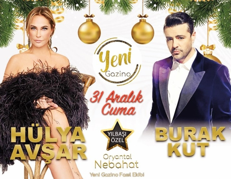 Ünlü isimler yılbaşında nerede sahne alıyor