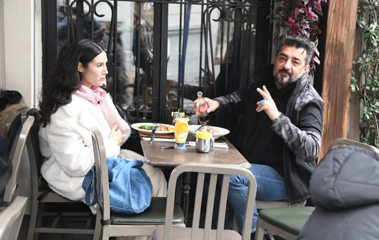 Ahu Yağtu ve Celil Nalçakanın set kardeşliği