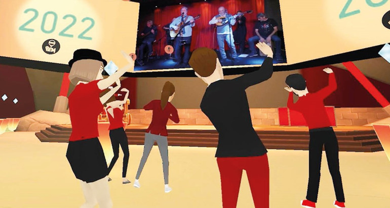 Metaverse’teki ilk yılbaşı partisine katıldım