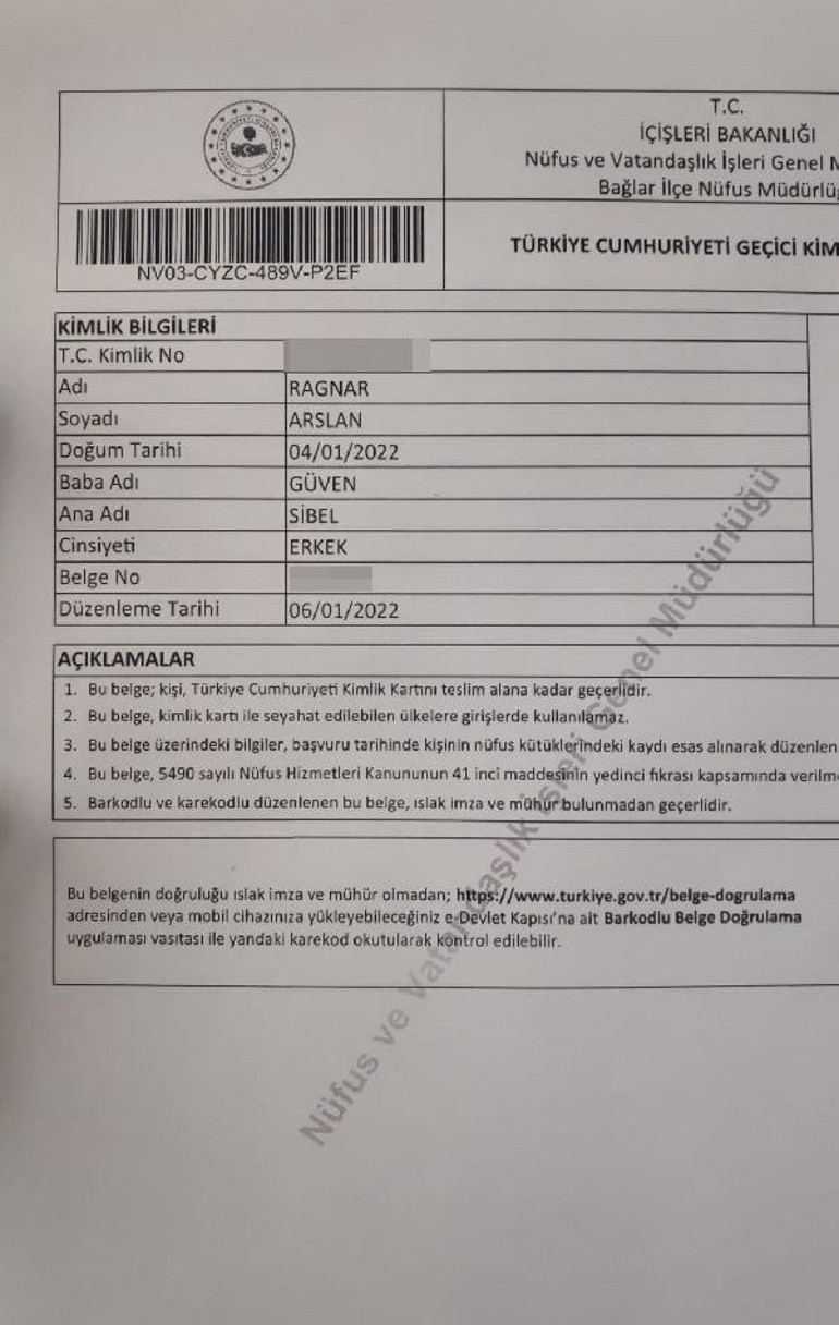 Diyarbakırlı Güven Arslan diziyi tekrar tekrar izledi, oğluna Ragnar adını verdi, karısı duyunca şok oldu