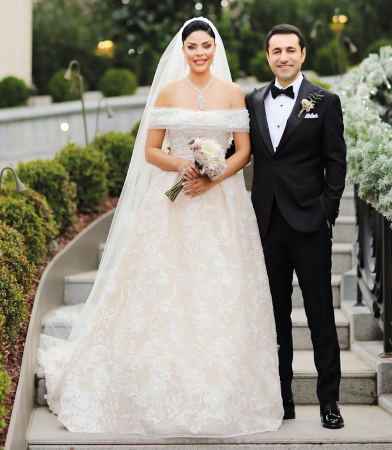 Ünlüleri buluşturan düğün: Bayram Yıldız ile  Tuğçe Kara evlendi