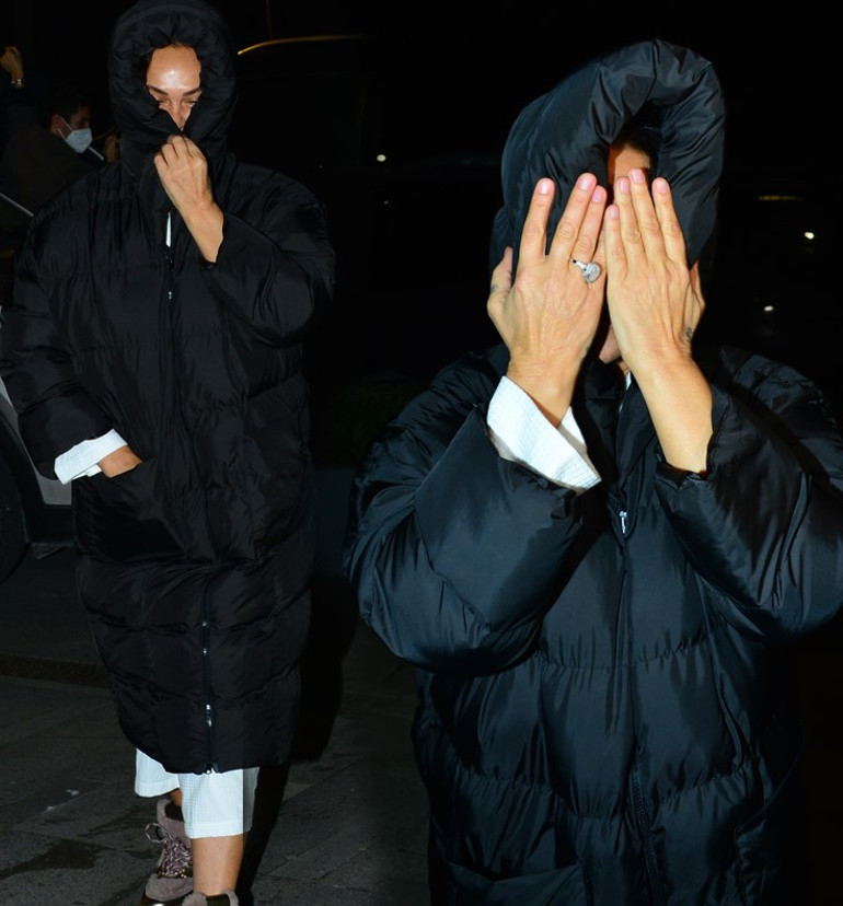 Hülya Avşarın panik anları... Hazır değilim, çekmeyin