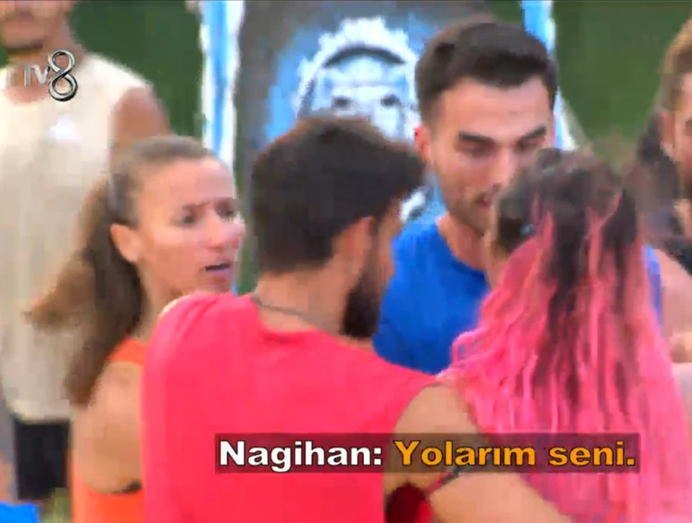 Survivor All Starda tansiyon yükseldi... Sema ve Nagihan kontrolden çıktı Mert ile Barışa sert darbe..