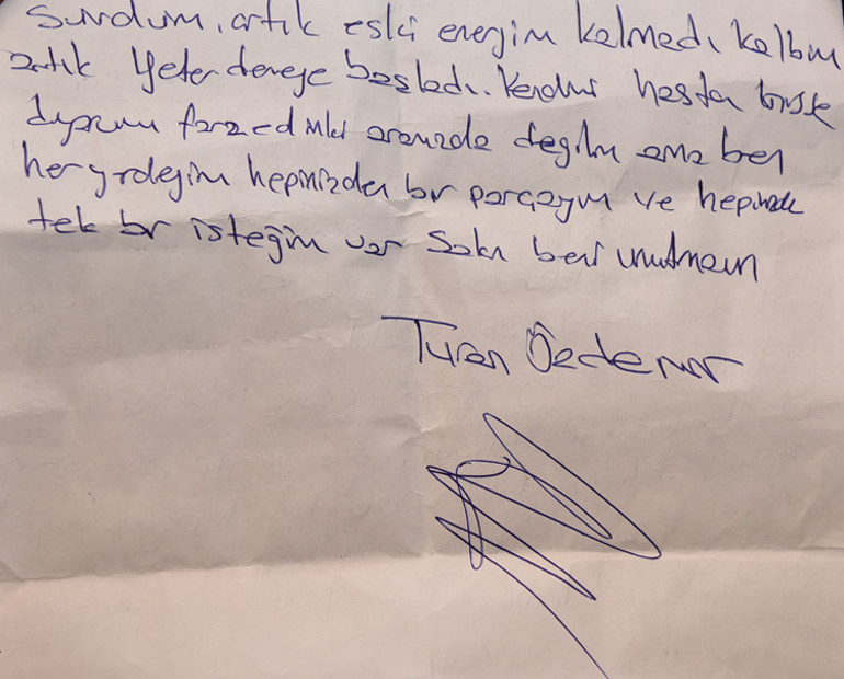 Turan Özdemirsiz gala... Son filmini göremedi