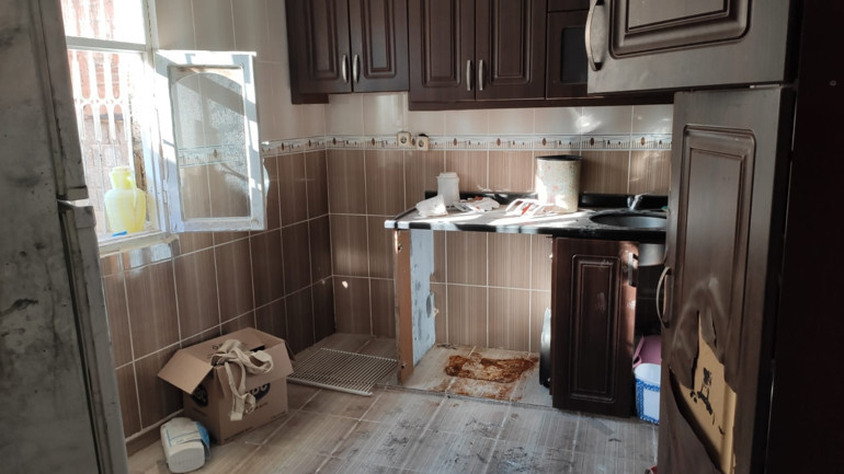 Mardinde taksit-taksit soygun Hayatının şokunu yaşadı