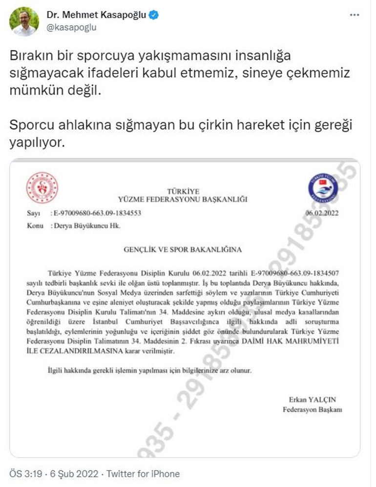 Son dakika: Cumhurbaşkanı Erdoğan hakkında çirkin paylaşımlar yapan Derya Büyükuncuya hak mahrumiyeti cezası
