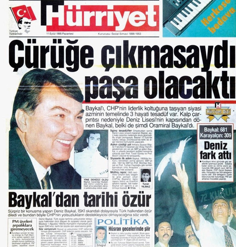 Belki de Oramiral Baykal olacaktı
