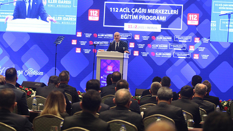 Son dakika: Bakan Soyludan gereksiz acil çağrı merkezi kullanımına tepki