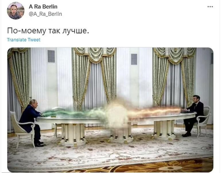 Kritik görüşmeye damga vurmuştu... Putin-Macron görüşmesindeki Uzun masanın sırrı açığa çıktı