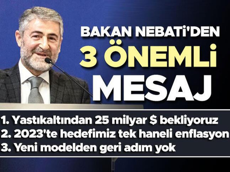 Bakan Nebati duyuracak Gözler saat 14.00e çevrildi...