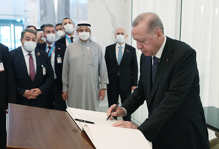 Son dakika... Cumhurbaşkanı Erdoğan, Dubai EXPOyu ziyaret etti: Yeni bir geleceği kurmakta çağrı olarak değerlendiriyorum