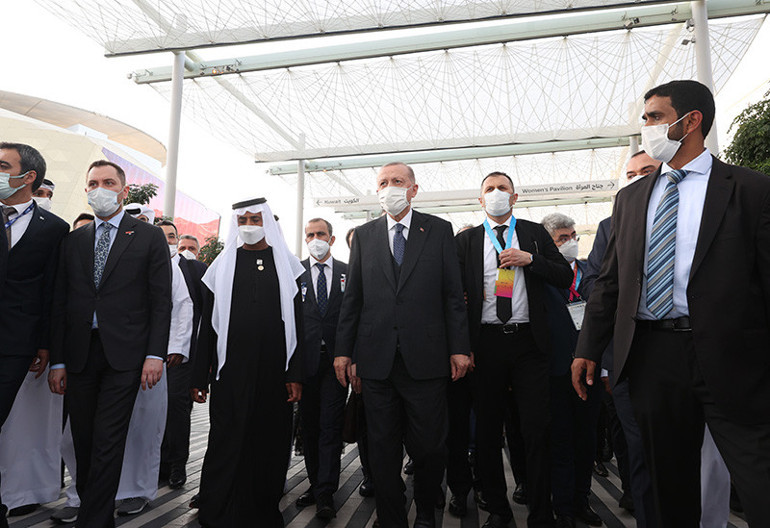Son dakika... Cumhurbaşkanı Erdoğan, Dubai EXPOyu ziyaret etti: Yeni bir geleceği kurmakta çağrı olarak değerlendiriyorum