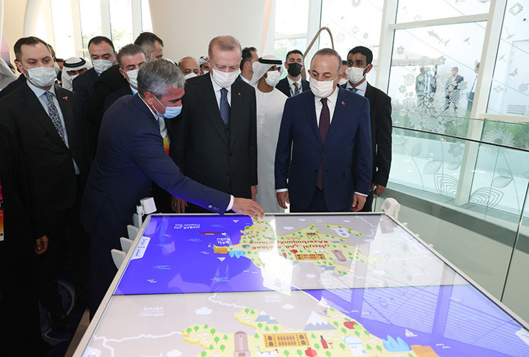 Son dakika... Cumhurbaşkanı Erdoğan, Dubai EXPOyu ziyaret etti: Yeni bir geleceği kurmakta çağrı olarak değerlendiriyorum