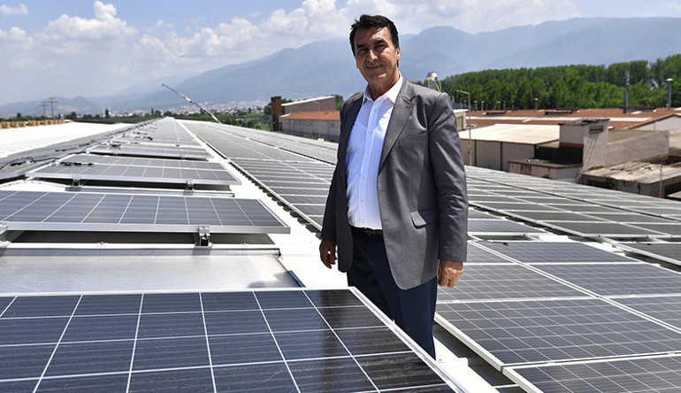 Projelerin üstüne GES santrali