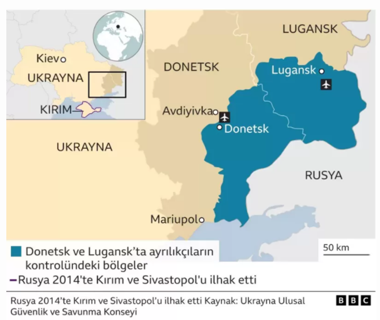 Son dakika... Putinden Rus ordusuna talimat: Donbas bölgesinde güvenliği tesis edin