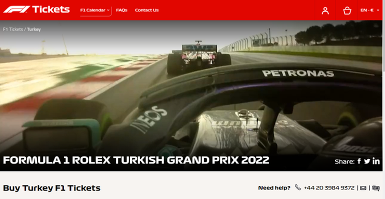 Formula 1, Türkiyeye geri mi dönüyor Bilet satış sayfası açılınca...