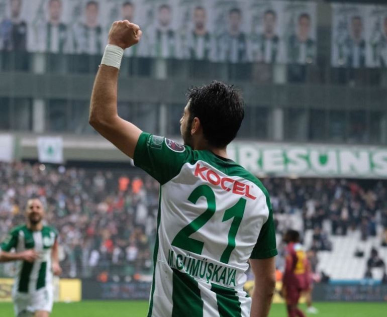 Göztepe karşısında Muhammed Gümüşkaya resitali